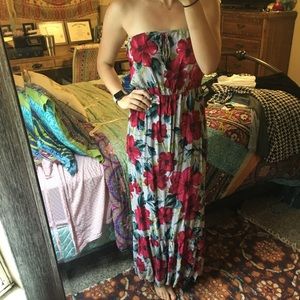 Floral maxi